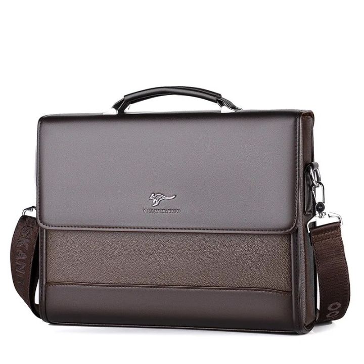 branded leather laptop bags for men