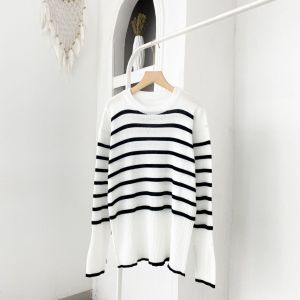 Sweater Hara Knit Stripe kekinian/Atasan Wanita Korea/OOTD Hijab/Atasan Wanita Korean Style/Cardigan Wanita Korea/Outer Wanita