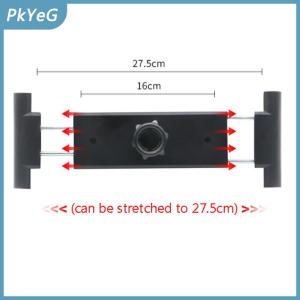 PkYeG Lớn Clip Chủ Di Động Phát Sóng Cố Định Cơ Sở Tripod Giá Máy Tính Bảng Clip Stretch Adapter Khóa