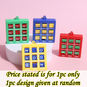 🔥SG LOCAL STOCK🔥Kids Goodie Bag Filler mini Tic Tac Toe Toys Keychains Interest Chess Board Brain Game Children Toy Children Days Gift Birthday Christmas Gift New Year Gift