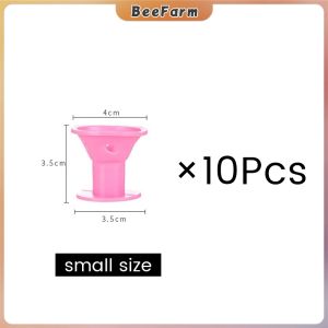 B.F. 10Pcs/Set Heatless Hair Curlers Soft Silicone Curls Lazy Curling Rods Hair Styling Tools