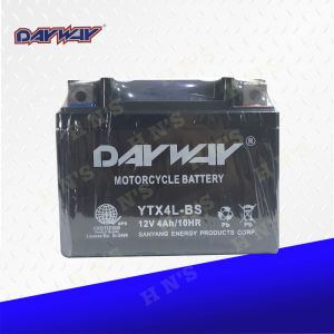 DAYWAY YTX4L-BS Maintenance Free Motorcycle Battery