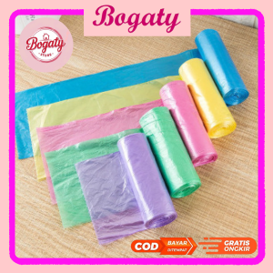 BG 5ROLL KANTONG PLASTIK SAMPAH  ROLL 45X50 1 ROLL ISI 2O PCS KANTONG PLASTIK TAHAN AIR
