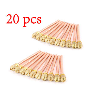 MEXI 10pcs Air Conditioner Refrigeration Access Valves 6mm OD Copper Tube Filling Parts