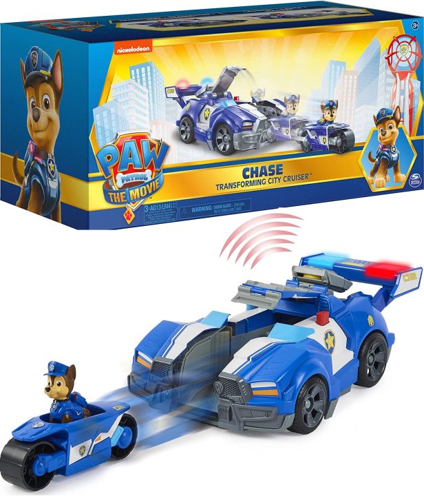  READY STOCK Paw Patrol Friends Chase 2 in 1 Transforming Movie City 