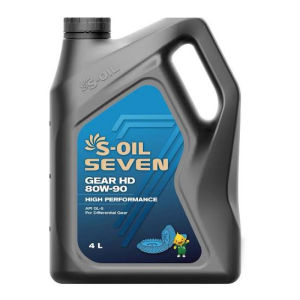 น้ำมันเเฟืองท้าย S-OIL 7 GEAR HD 80W90 ขนาด 20 ลิตร