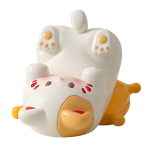 Phim Hoạt Hình Mèo figurine Dock điện thoại nhựa thủ công Kính dụng cụ trưng bày Máy tính để bàn đa chức năng Phụ kiện cho không gian làm việc