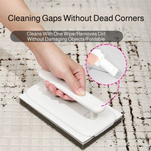 Window Cleaning Brush Multifunction Window Brush Cleaning Decontamination Easy to Use Triple-in-one