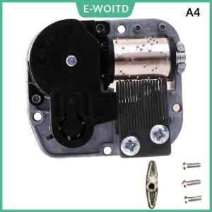 【E-WOITD】 Mechanical DIY windup music box sankyo musical movement+screws+key