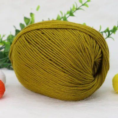 50g Soft Cotton Cashmere Wool Knitting Yarns hand sewing for Knitting Crochet Craft Baby Sweater Knit Yarn