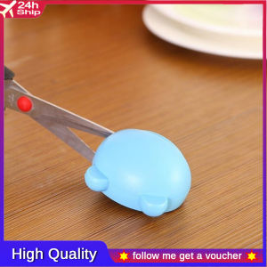 💥🎁Free Gift🎁💥Portable Mini Knife Sharpener Kitchen Tools Cute Shape Frog Head Knife Sharpening Tool for Scissors Chef Fruit Knives