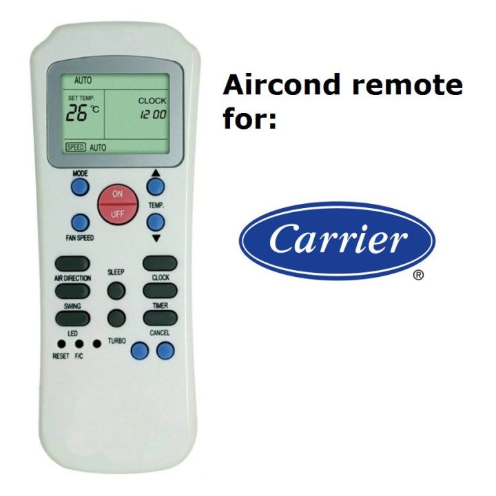 Midea air conditioner remote control Carrier Springer Split And
