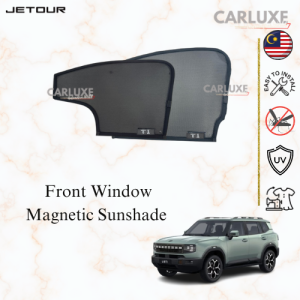 JETOUR TI 2026 Magnetic Sunshade with Special Cut Off Corner Edge for Vehicle Fit.