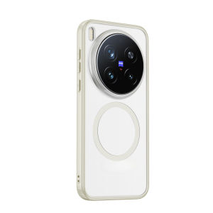 For Vivo X500 Pro Max Case Skin-friendly Matte Translucent Protective Back Cover Wireless Charging Phone Shell Funda