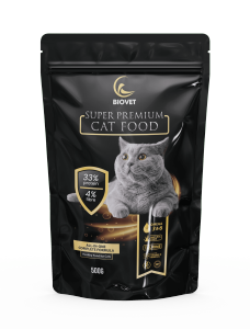 Makanan Kucing Kibble Biovet Cat Food Super Premium All In One Complete Formula Superfood Atasi Bulu Gugur Gemuk Gebu