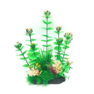 Silicone Water Grass Simulation Bonsais Crafts Landscape for Fish Tank Aquarium DIY Decor Realistic Landscape