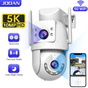 JOOAN CCTV Wireless Outdoor Camera W3-U 5K+10MP/Night vision/360° Horizontal View/Move Detection/Automatic Cruise