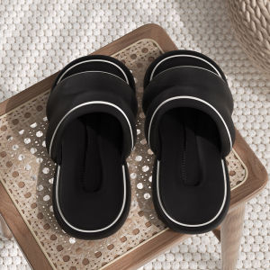 [Free Shipping] 4.0 thick-soled slippers for women 2025 new summer outdoor wear height-increasing soft-soled two-way beach sandals for women