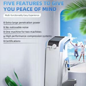 Electromagnetic Radial Shockwave Cellulite Shock Wave Therapy Machine For ED And Pain Relief