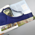 Plus Size Wireless Women Bra Cup C/D (#46-52) Soft Cotton Thin Sponge High Durable Strectable Inner (Tessa #2138). 
