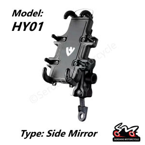 Phone Holder Shock Absorber HY01 Motorcycle Bicycle Solid Sturdy Motosikal Bike Basikal PemegangMild and effective
