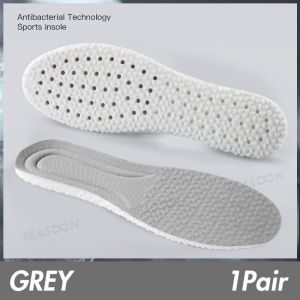 Sport Shock Absorption Soft Shoe Insoles for Men and Women Elastic Running Shoes Pad Insert Breathable cushioning Size 35-46