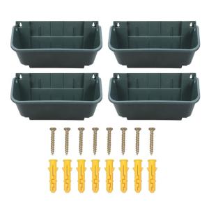 4 cái Hệ thống trồng cây dọc tường cho nhà và vườn chậu trang trí đẹp cho không gian xanh