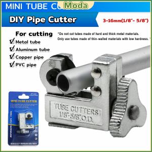 Moda Mini Tube Cutter 1.5"-5.8" (3-16mm) for Cutting Aluminum/Plastic Tube/Copper/thin Stainless Steel/PVC/Brass pipe