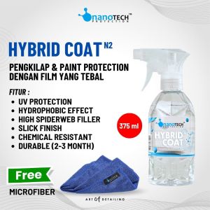 HYBRID COAT - NANOTECH PROTECTION - NANO CERAMIC COATING - PAINT PROTECTION - COATING MAINTENANCE -EXXO COAT - PENGKILAP MOBIL - WAX MOBIL - PENGKILAP MOTOR