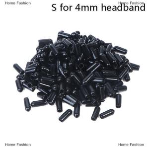 [COD] Home Fashion 200pcs Rubber Round End Cap Cover For Pipe Screw Thread Protector Push-fit Caps Diy Headband Accessories