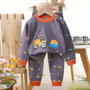 Piyama Bayi 0 - 3 tahun Baju Tidur Bayi Set Lengan Panjang dan Celana Panjang