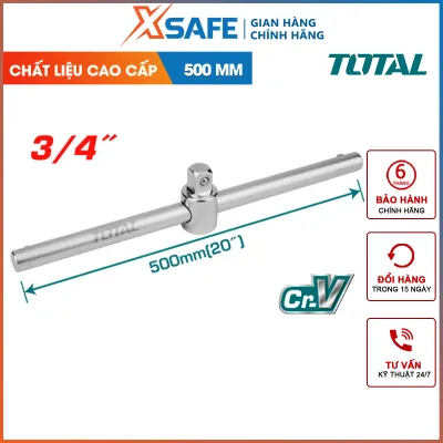 Thanh trượt 3/4 dài 500mm Total - chính hãng -xsafe