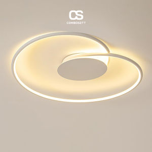 Đèn ốp trần nhà decor trang trí hình xoắn ốc nghệ thuật tượng trưng cho sự tự do của sáng tạo vượt qua mọi giới hạn Đèn trần 3 chế độ chất liệu Acrylic cao cấp Đèn phòng ngủ phòng khách lối đi hành lang - Combosett