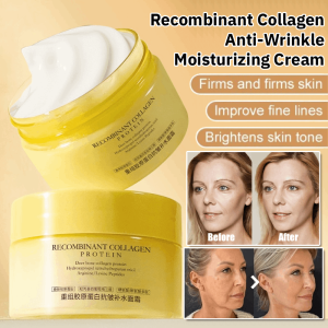 Recombinant Collagen Anti-Wrinkle Moisturizing Cream Firming Light Lines Anti-Aging Whitening Skin Care Collagen Filling Cream