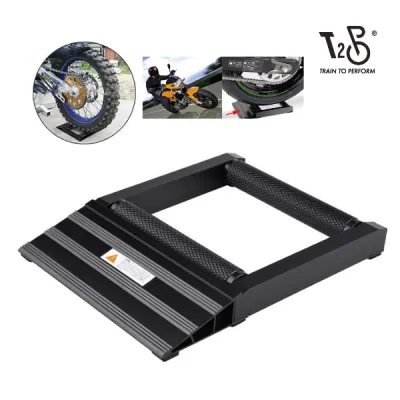 T2P Motorcycle Wheel Jockey Tyre Spinner Wheel Slider Glider Spinner Chain Maintenance Front/Back