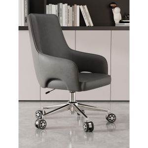 XUXU Boss Chair Genuine Leather Office Chair Ergonomic Chair Office Computer Chair Gaming Study Chair Heavy Duty
