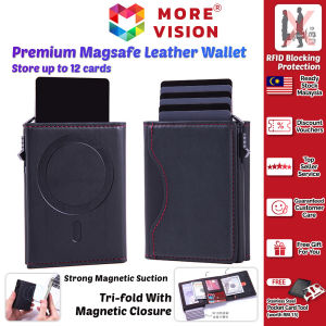 Magnetic Card Holder Wallet Phone Stand Fit Cards Strong Magnet For Magsafe High Quality Stable Accessories Slim Leather