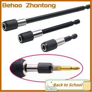Behoo Hexagonal Quick Release Self-locking Extension Rod Electric Drill Driver Quick Transfer Rod Screwdriver Extension Rod Tool