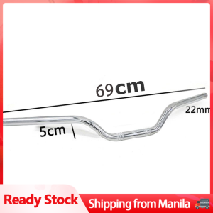 22MM Universal Motorcycle Refit Handlebar Retro Black Modified Handle Bars for Motorbike Classic Scooter Handlebars Motor Bar 【Original+24hours delivery】