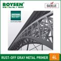 BOYSEN® Rust-Off™ Gray Alkyd Metal Primer B330 - 1L / 4L | Lazada PH