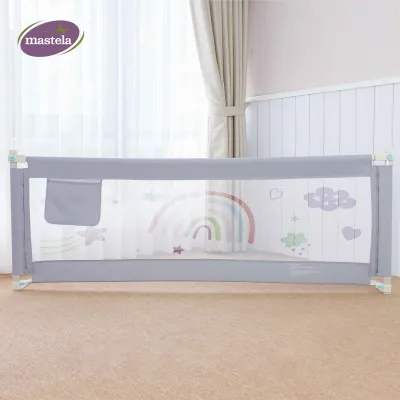 Chặn giường cho bé thanh chắn nâng hạ 2 bên dễ dàng lắp đặt an toàn cho bé size 180cm 200cm Mastela 0322-4BB-015