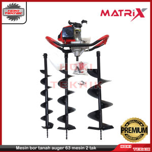 Mesin Bor Tanah Matrix 63 Auger Biopori