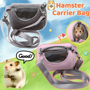 Small Pet Portable Travel Bag Hamster Guinea Pig Breathable Outdoor Carrier Bag