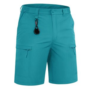 TACVASEN Summer Moisture Wicking Casual Shorts Mens Cargo Work Shorts Running Jogging Sports Bottoms Nylon Rip-Stop Short Pants2026