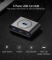 Hub USB 3.0 4 cổng tốc độ 5Gbps dài 25-30cm UGREEN CR113 | Màu đen | Thêm 4 cổng USB 3.0 | Bảo hành 18 tháng 1 Đổi 1 |. 