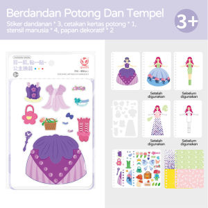 Mumystation Stiker Motif Kartun Lucu /Stiker Dandan DIY Putri/Dekorasi Handbook Scrapbook DIY