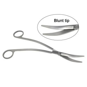 GREATLH Nose Scissors Nasal Tissue Resection Scissors Tissue Scissors Nose Cosmetic Surgical Instruments Rhinoplastic