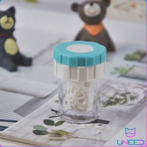 Need Contact Lens Manual Cleaner Portable Rotating Case Glasses Cleaning Box