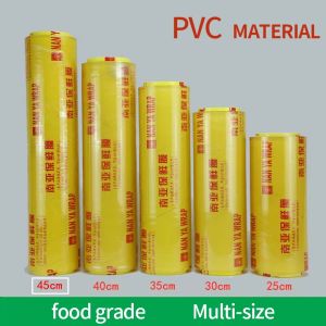 Food grade Clear Plastic Wrap stretch film/cling wrap 300M
