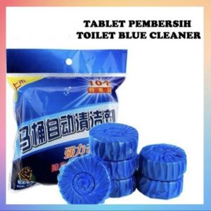 KLOSET CLEANER / TABLET BIRU PEMBERSIH KLOSET / CLOSET TOILET WC 50GR SI BIRU PENYEGAR WC